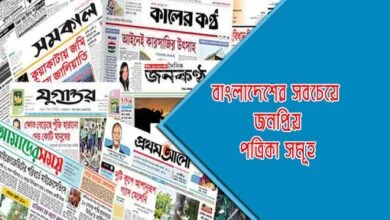 বাংলা নিউজ পেপার লিস্ট
